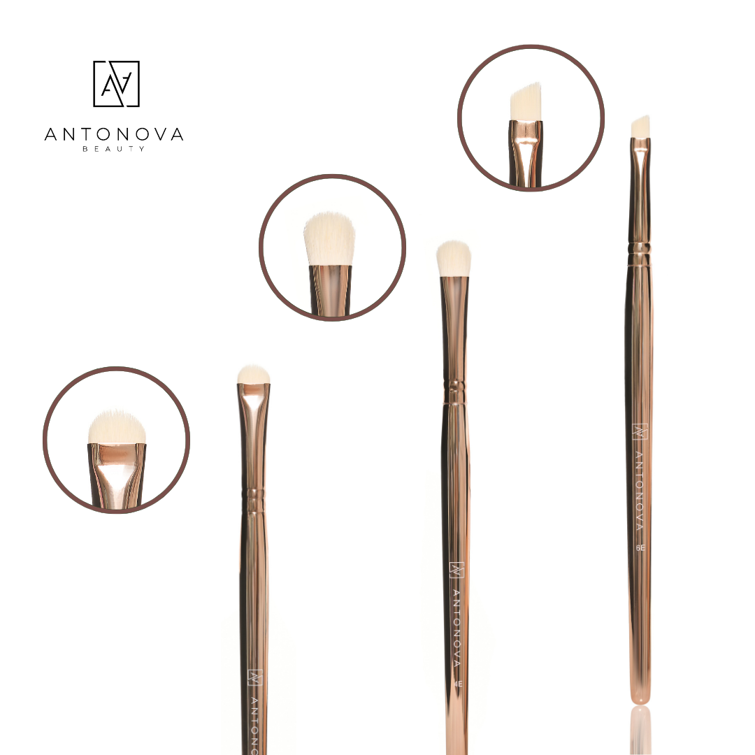 Eyes Brush Set "Rose Gold"