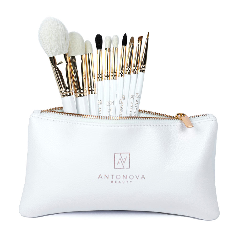 Blanc Collection Kit - Premium Makeup Brush Set