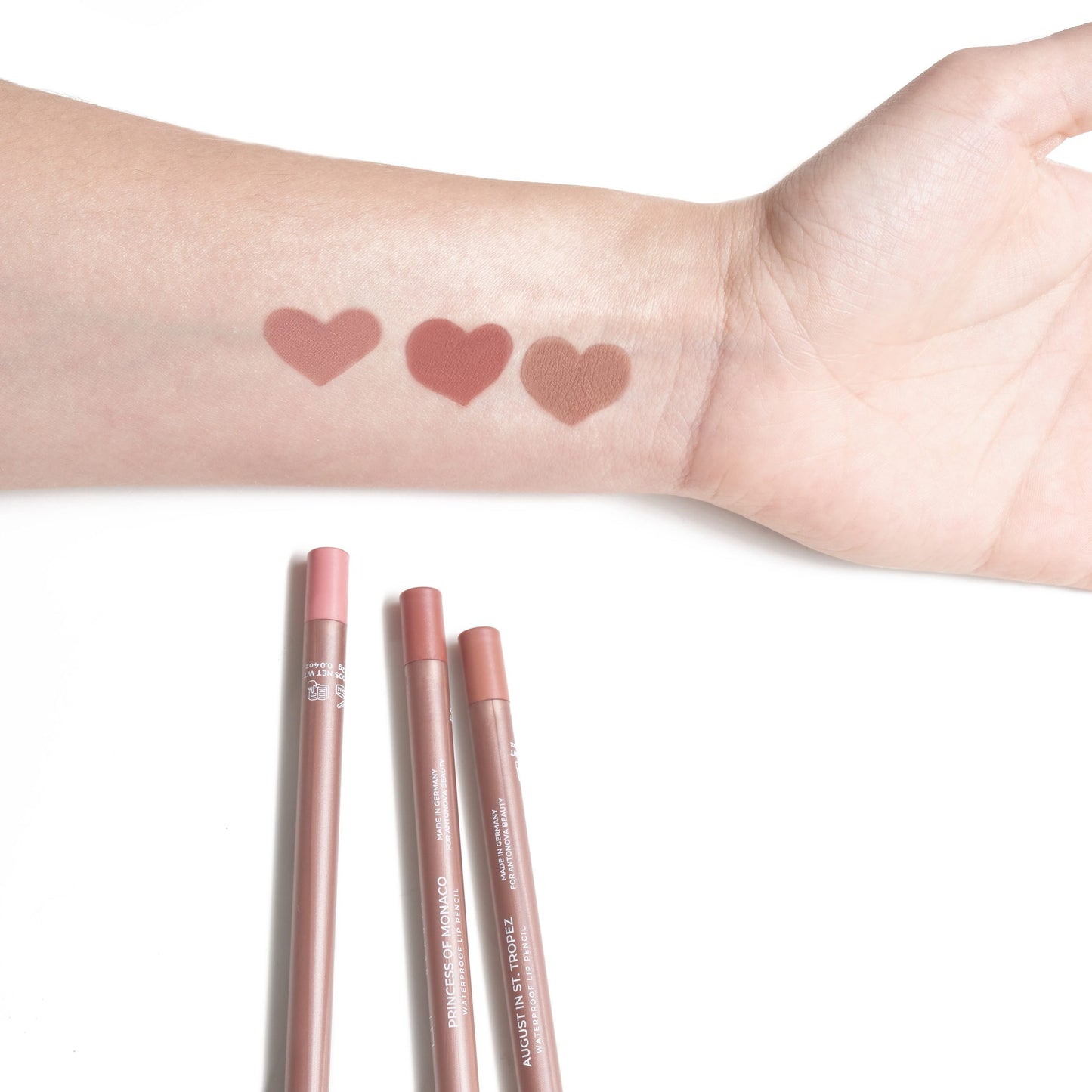 Bon Voyage 3-in-1 Nude Lip Pencil Collection