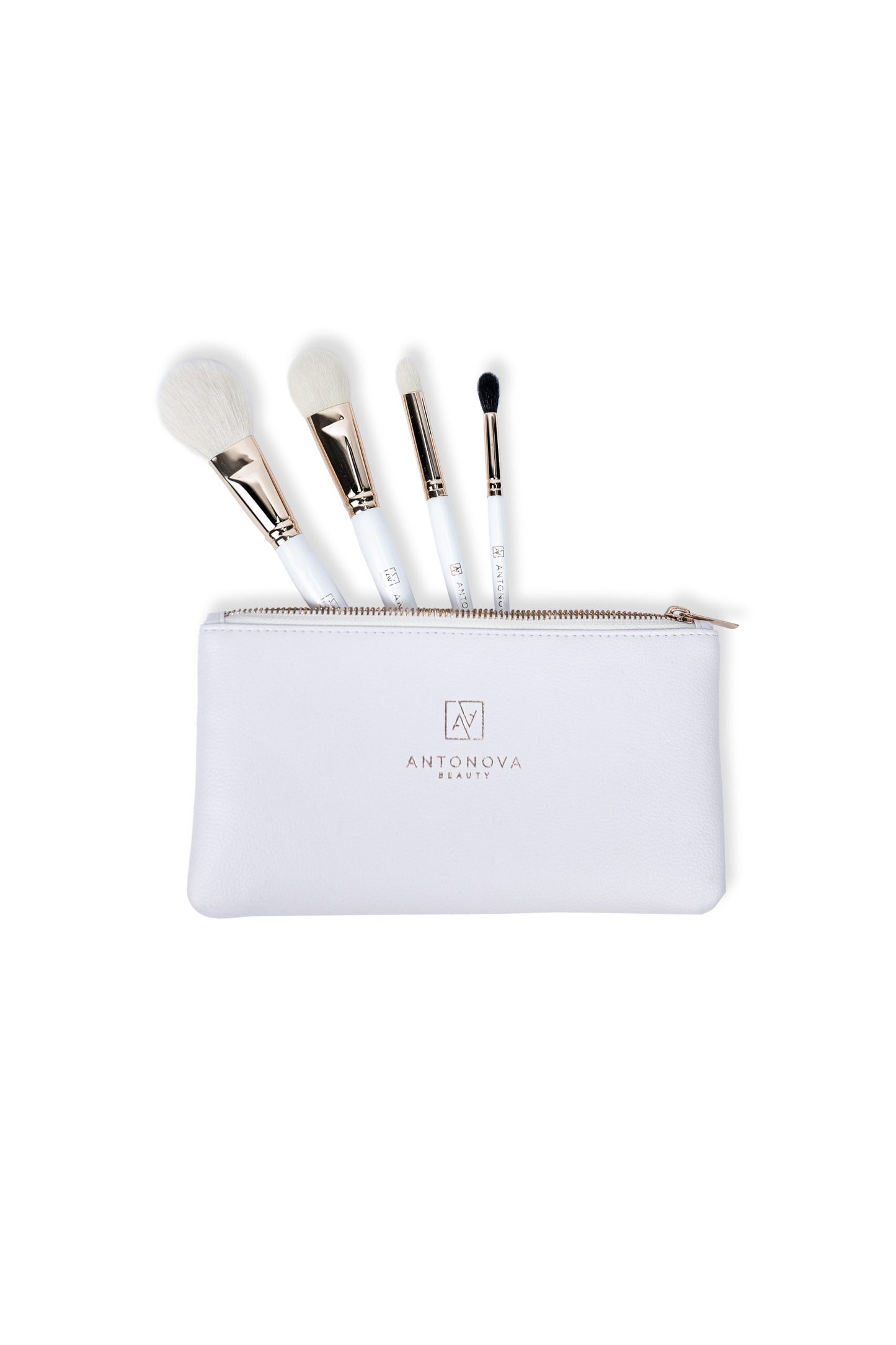 Face Kit - 4-Piece Makeup Brush Set for Flawless Skin