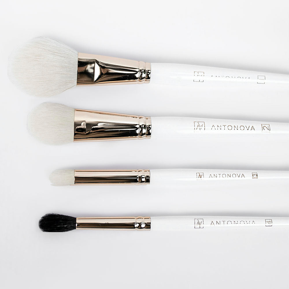 Face Kit - 4-Piece Makeup Brush Set for Flawless Skin